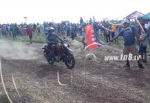 Desarrollan la primera competencia de motocross en Bilwi nicaragua