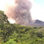 Autoridades dan seguimiento a la actividad presentada por el volcán Telica nicaragua