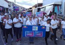 Trabajadores de Ocotal respaldan medidas por la Seguridad Social nicaragua