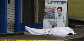 muertos en calles de ecuador