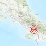 Un sismo de magnitud 5,4 sacude el sur de Costa Rica