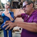 Arte Crisan: 35 años de hermosas imágenes de vestir a la Virgen María nicaragua