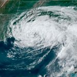 Cristóbal ya tocó tierra en Estados Unidos tormenta tropical