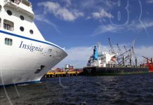Crucero INSIGNIA arribó a Puerto Corinto nicaragua