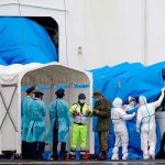 40 estadounidenses infectados con el coronavirus en crucero de Japón estados unidos