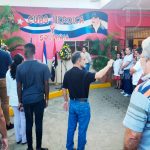 Ciudad Sandino entrega mural por los 60 años de la Revolución Cubana managua