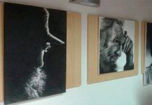 Roma inaugura muestra artística en honor a Fidel y el Che che guevara