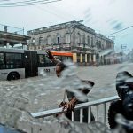 Temporal provoca inundaciones en el litoral de La Habana y el occidente de Cuba cuba