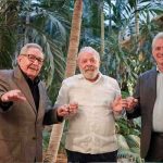 Raúl Castro y Miguel Díaz -Canel reciben en La Habana a Lula da Silva cuba