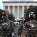 Cuerpo militar llega a Washington ante investidura de Biden estados unidos