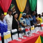Juventud afrodescendiente centroamericana reunida en Bluefields nicaragua