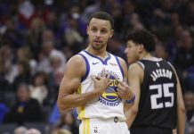 Curry anota 42 en victoria de Warriors stephen curry