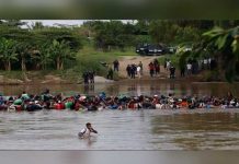 Rescatan a migrante que casi muere en el río que separa Guatemala de México guatemala