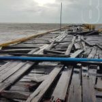 Puertos del Caribe con daños considerables en su infraestructura nicaragua