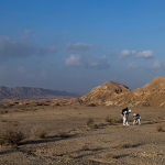 El desierto del Néguev se convierte en Marte por unos días israel