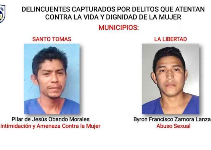 nicaragua, chontales, policia, delincuentes,