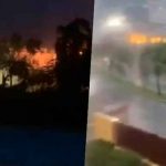 Los «lamentos» captados tras el paso del huracán Delta en México video