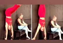 Deportista demuestra una acrobacia, pero la dejan en ridículo deportista