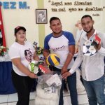 Entregan materiales deportivos para la juventud de Jinotega nicaragua