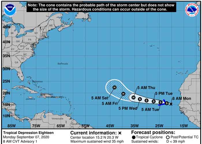 depresiones atlantico