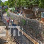 Avanza a buen ritmo proyecto de drenaje pluvial en el barrio Germán Pomares nicaragua, managua, drenaje pluvial, german pomares,