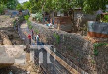 Avanza a buen ritmo proyecto de drenaje pluvial en el barrio Germán Pomares nicaragua, managua, drenaje pluvial, german pomares,