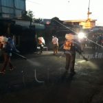 Desarrollan tercer jornada de desinfección en el Mercado Oriental nicaragua