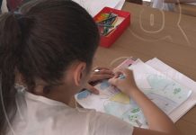 Niñez de Río Blanco participa en concurso de dibujo nicaragua
