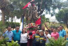 Dirialeños conmemoran el Paso a la Inmortalidad del General Sandino nicaragua
