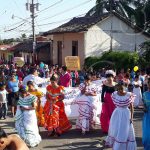 Al son de filarmónicos y música nicaragüense las dirialeñas celebran su día diria
