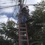 Continúa proceso de iluminar avenidas y barrios en Río Blanco nicaragua