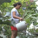 Mejor calidad de vida para protagonista de Patio Saludable en Estelí nicaragua