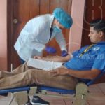 MINSA y Cruz Roja inician campaña de donación de sangre en Bonanza nicaragua