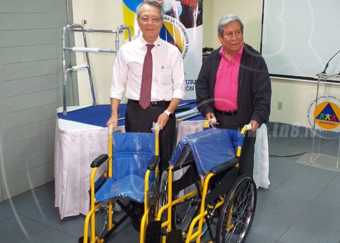 donacion-taiwan-discapacidad-3 nicaragua