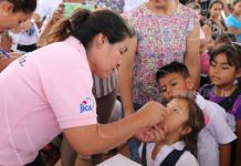 Médicos preparados para la jornada de vacunación en Nueva Guinea nicaragua
