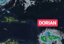 Dorian entra al Caribe y se aproxima a Puerto Rico y R. Dominicana estados unidos