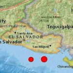Dos sismos sacuden esta madrugada la costa Pacífico de El Salvador el salvador