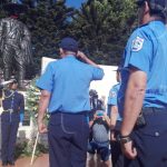 Policía Nacional rinde homenaje al General Sandino nicaragua