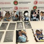 Turquía: Incautan cargamento de cocaína oculta en retratos de Maradona turquia