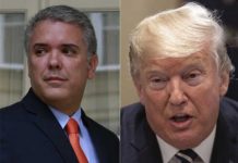 Trump critica a Iván Duque por enviar criminales a EE.UU. estados unidos