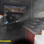 Ejército realiza Jornada de Desinfección en espacios públicos de Managua nicaragua