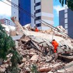 Confirman cinco muertos en derrumbe de edificio, Brasil nicaragua