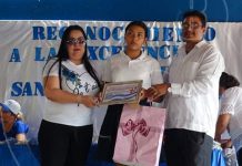 San Rafael del Sur realiza acto por la excelencia académica nicaragua