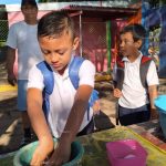 Fortalecen medidas de higiene en regreso a clases en San Rafael del Sur nicaragua