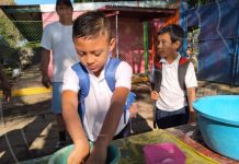 Fortalecen medidas de higiene en regreso a clases en San Rafael del Sur nicaragua