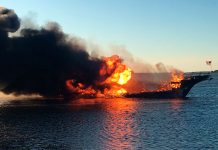 Muere mujer después de incendio en buque casino en Florida