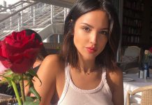 Eiza González y sus ardientes fotos con lencería trasparente actriz