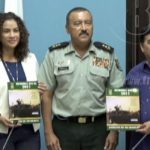 Ejército de Nic. entregó Memoria Anual 2017 a la Alcaldía de Managua nicaragua