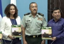 Ejército de Nic. entregó Memoria Anual 2017 a la Alcaldía de Managua nicaragua