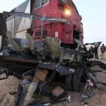 Al menos 13 heridos al colisionar dos trenes por la lluvia en El Cairo egipto